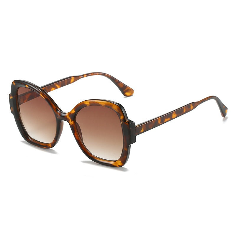 Sunglasses European and American Internet celebrity ins personalized butterfly glasses Milan fashion catwalk sunglasses