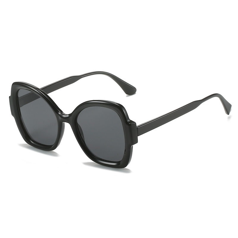 Sunglasses European and American Internet celebrity ins personalized butterfly glasses Milan fashion catwalk sunglasses